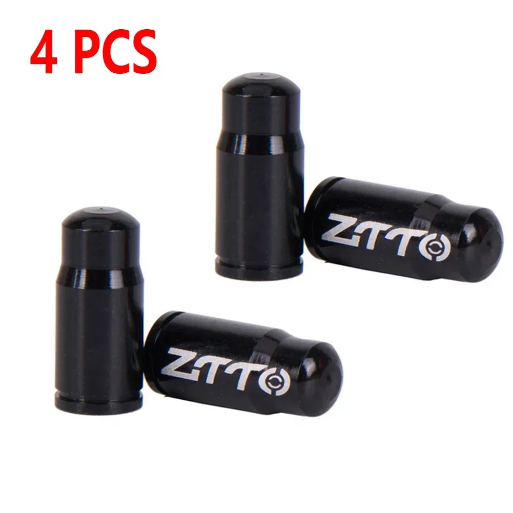 Road bike Bike valve cap ZTTO 4 pcs Aluminum alloy Dust cap Presta valve Replace cap Practical Useful Hot sale