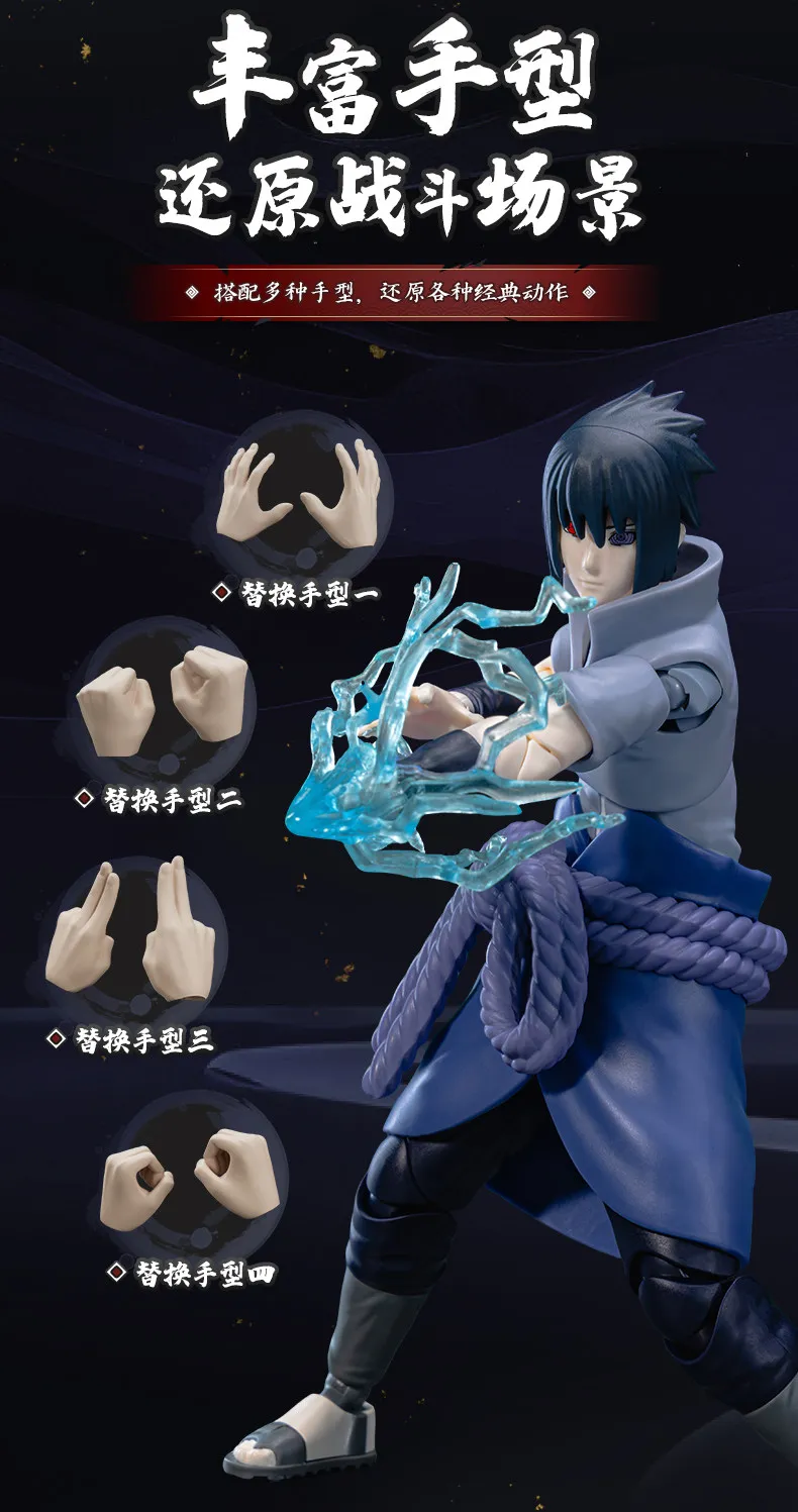 Genuine Blokees Naruto Model Kits Namikaze Minato Hatake Kakashi Haruno Sakura Madara Sasuke Figures Assembly Trendy Toy Gift
