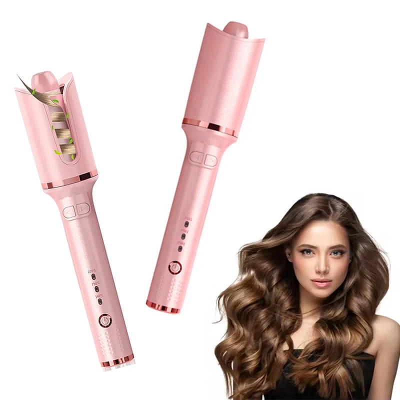 Wholesale Professional LED Display Electric Hair Curler Iron Waver Portable with 1 Hour Auto Shut-off Ceramic Material