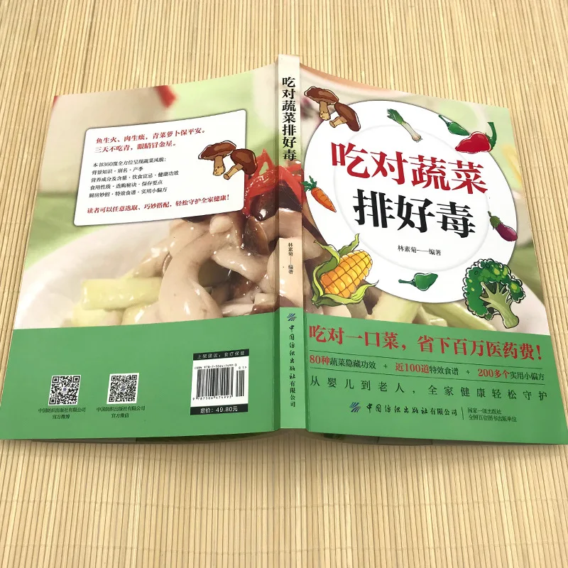 Eating Vegetables To Eliminate Toxins, Explain in Detail The Hidden Effects of 80 Types of Vegetables