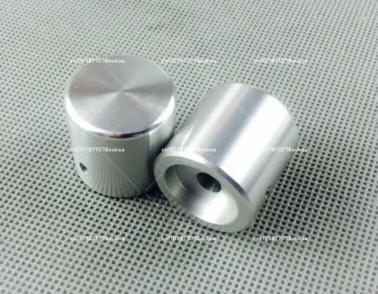 All-aluminum Alloy Cylindrical Type Φ 25mm All-aluminum Potentiometer Knob, Volume Knob