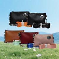 Trendy Leather - Like Crossbody Bags,Multiple Colors,Unique Metal Accents,Adjustable Straps,Ideal for Fashion - Forward Looks