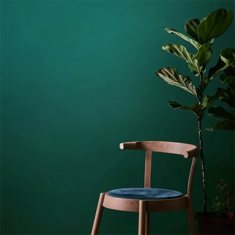 Однотонные флизелиновые обои Morandi, скандинавские обои для спальни, гостиной, фоновая стена, винтажные зеленые обои, папье-пейнт