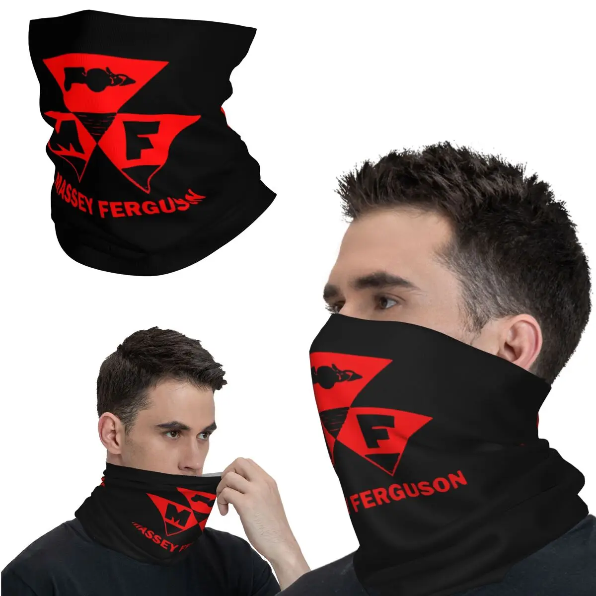 Bandana Unisex Impressa para Adultos, Máscara Facial, Balaclava, Motor, Motocross, Massey Ferguson, Tratores, EUA, Tampa Do Pescoço, Incrível