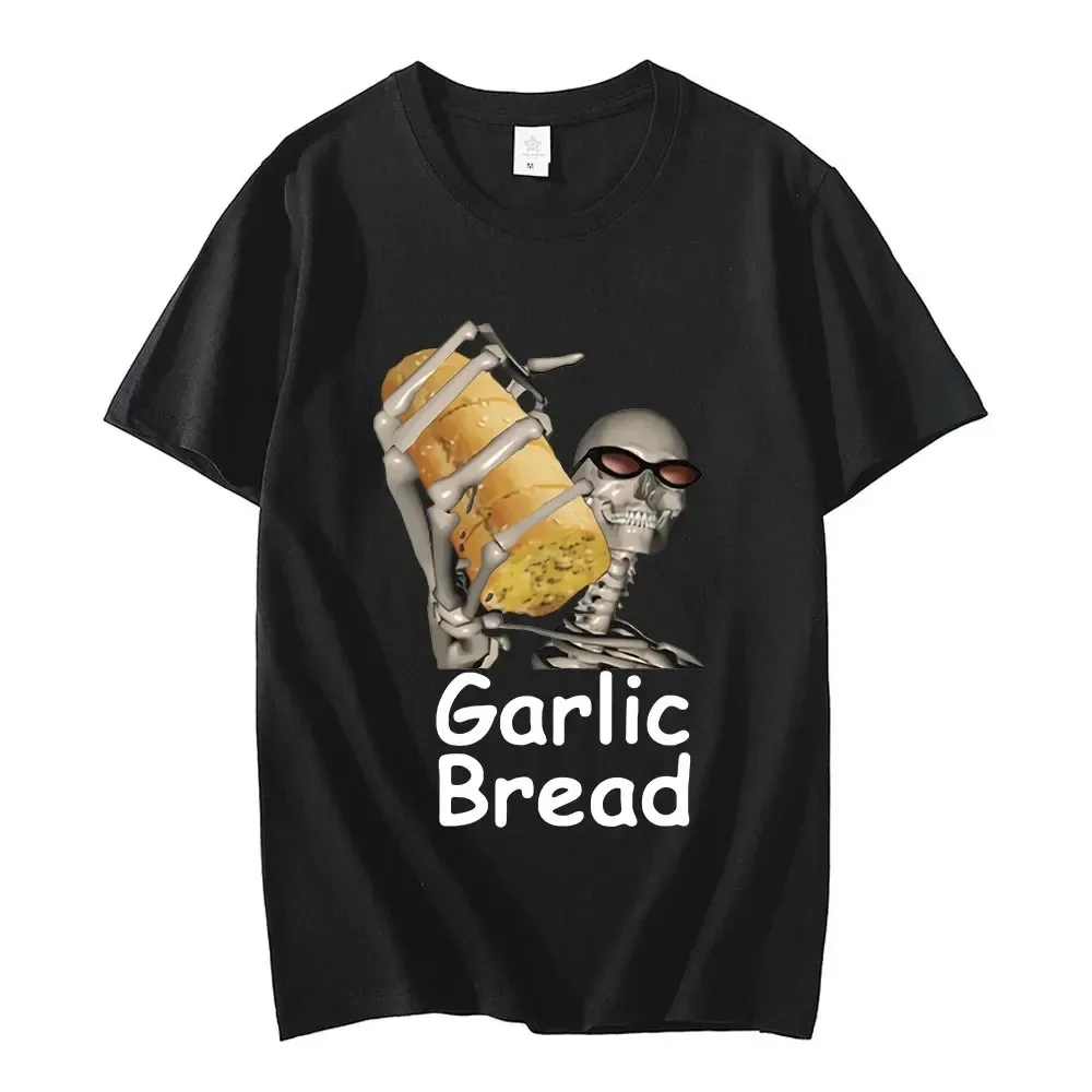 

Garlic Bread T Shirt Men Women Fashion T-shirts Cotton Tshirt Kids Hip Hop Tops Tees Boy Tees Y2k Clothes Unisex Tshirt Rapper