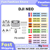 DJI Neo Combo Drone 4K Ultra-Stabilized Video FPV 135g Light & Portable Full-Coverage Propeller Guards New Original EU Stock