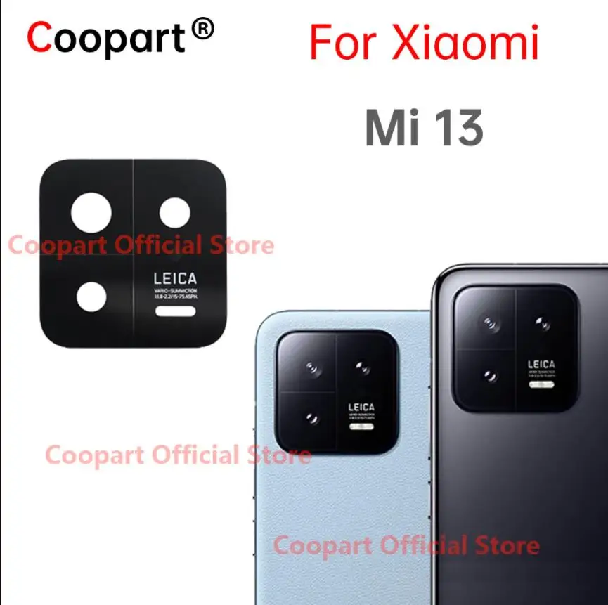 

Rear Back Camera Glass Lens For Xiaomi 13 Pro LEICA With Adhesive Sticker