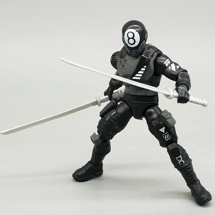 375 Inch  Action Figure Wolfman Ninja Trooper Special Forces Poseable Doll Raiders of the Lost Ark Model Toy