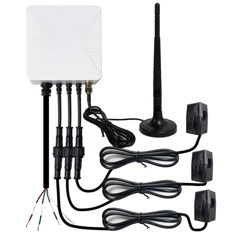 Exquisite-Tuya Smart Life 3 Phase Wifi Energy KWH Meter 200A Power Clamp Current Transformer App Monitor And Record Consumption