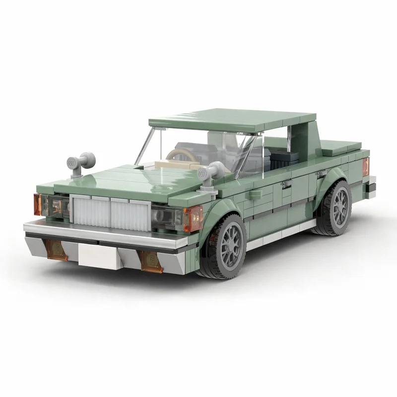 

330pcs MOC Toyota Crown City Champions Model Building Blocks Construction Toy Christmas Gifts DIY Creative Idea Education Brick