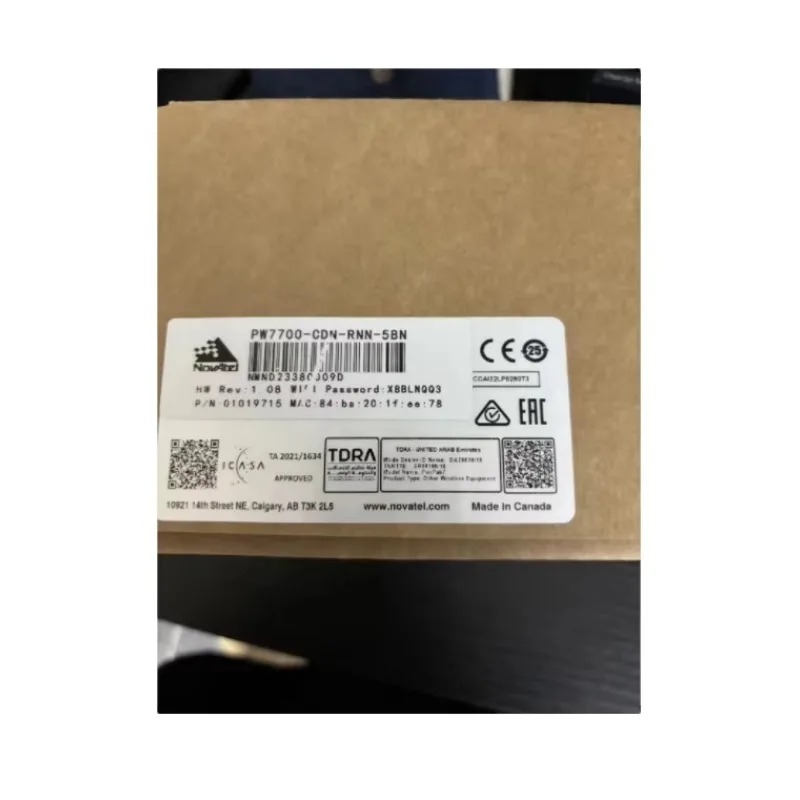 

Приемник GNSS PW7700-CDN-RNN-5BN, внутренний, включая платы NovAtel OEM 7700