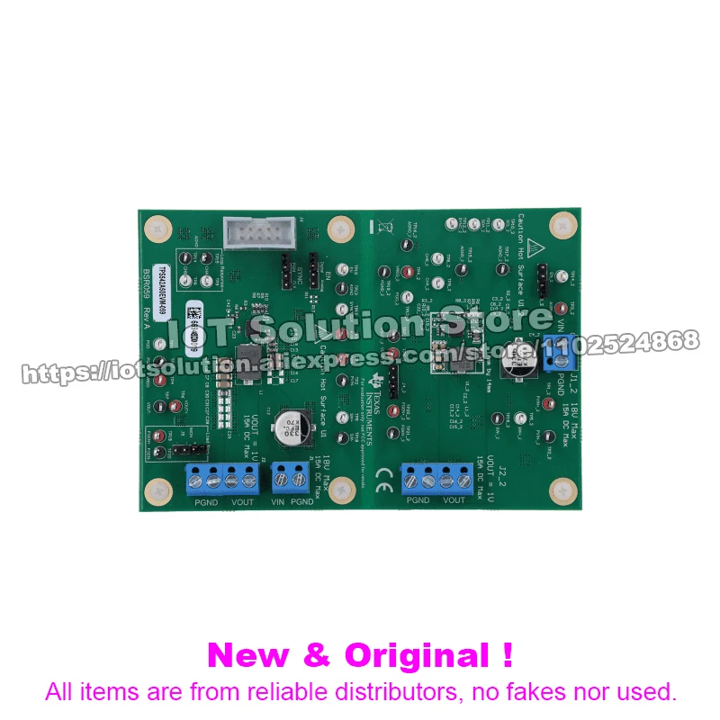 TPS542A50EVM-059 4-V to 18-V, 15-A synchronous step-down converter with I2C interface evaluation module