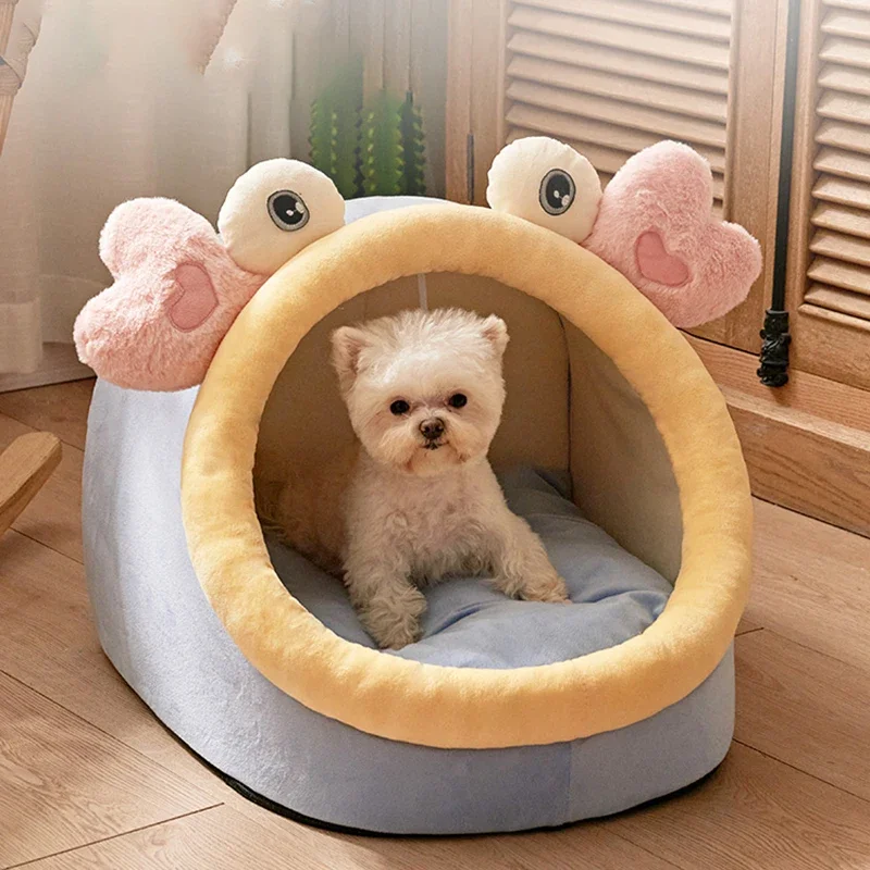 Big Cats Small Puppy Dog Houses Corral Indoor Soft Supplies Dog Houses Kennel Puppies Legowisko Dla Psa Dog Furniture Fg26