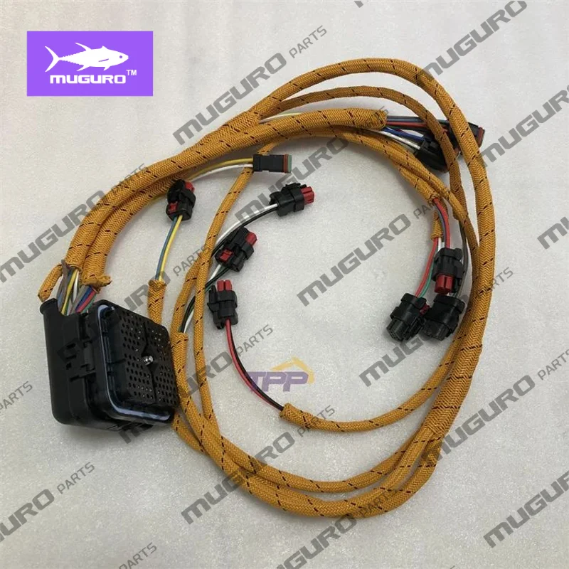 Excavator Spare Parts 354-0048 3540048 C13 Engine Wire Harness for Caterpillar 345C