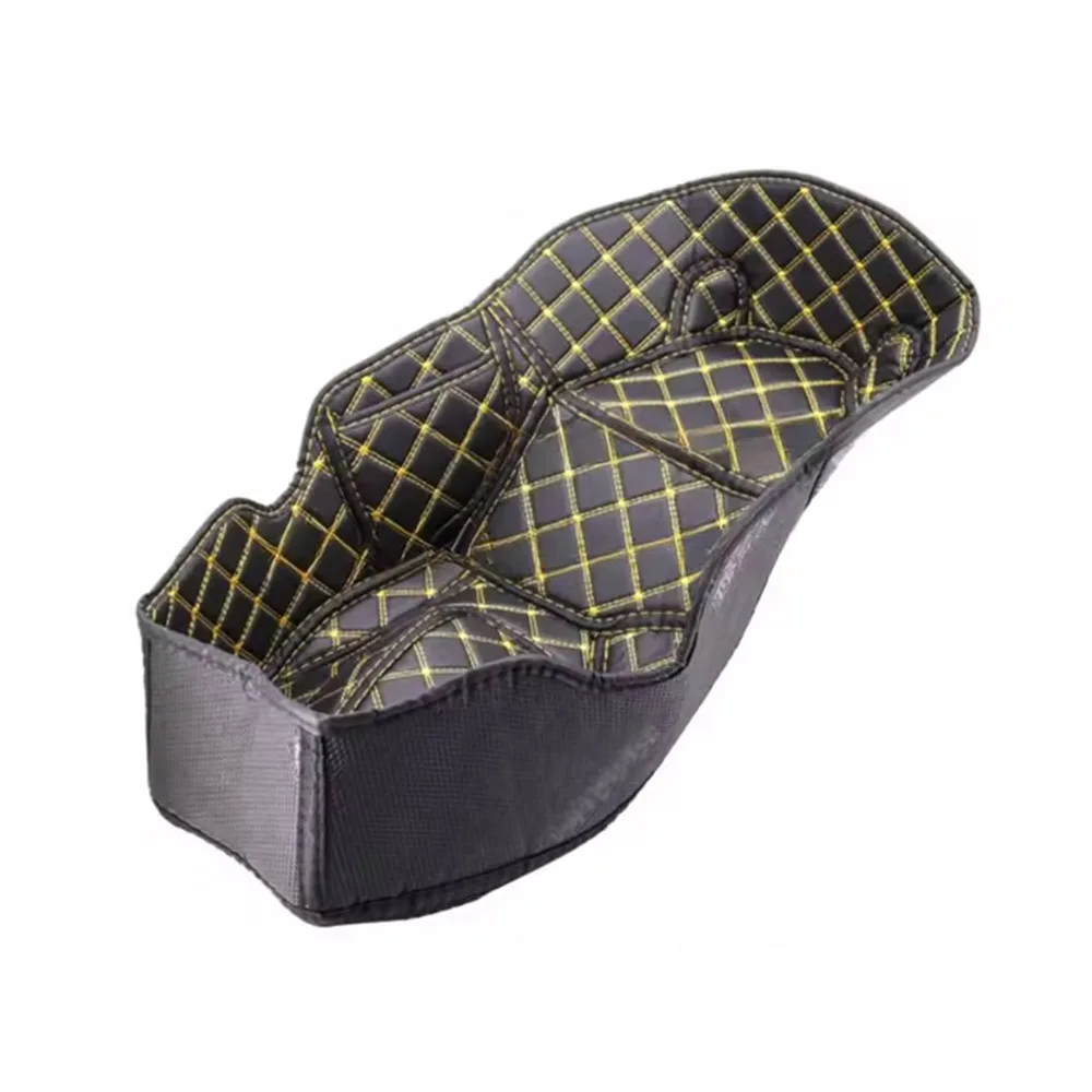 Motorcycle Seat Storage Box Liner PU Leather Shock-Absorbing Anti-Dirty Mat Reduce Rattle For Honda PCX125 PCX150 PCX160 ADV150
