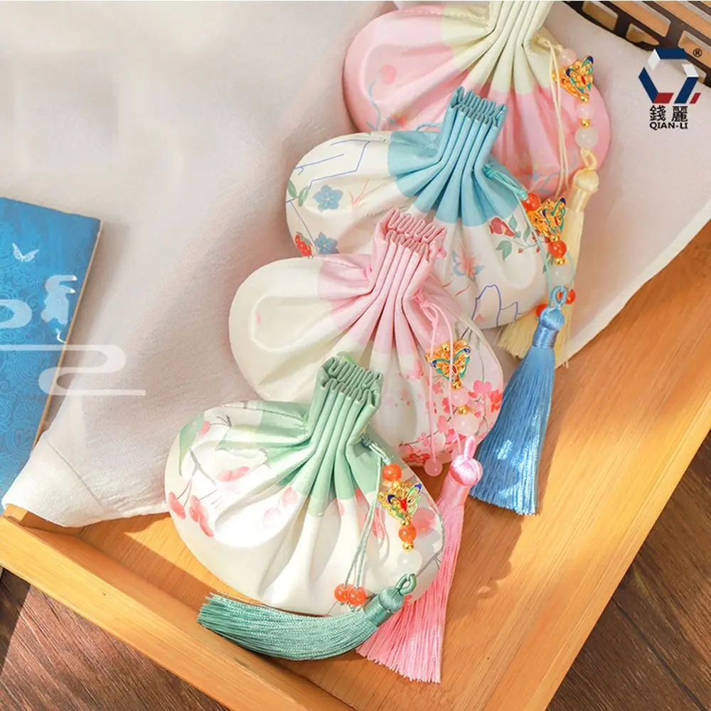 Bag Drawstring Bundle Pocket Children Small Purse Carry on Sachet Chinese Style Pouch Jewelry Storage Bag Han Cloth Pocket