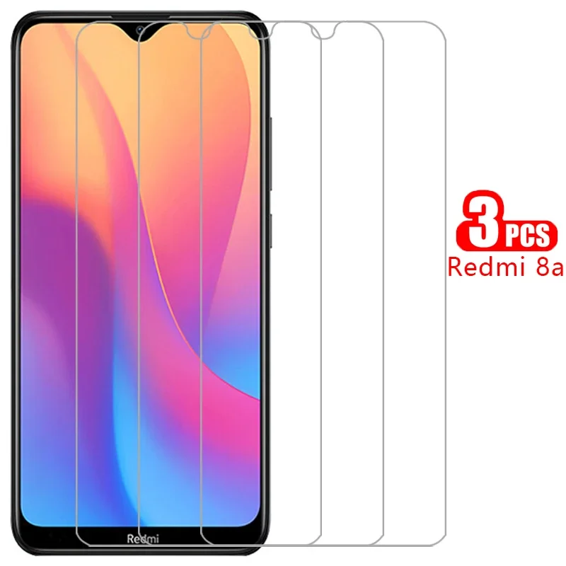 

For 3pcs Protective Tempered Glass for Xiaomi Redmi 8a Screen Protector on Redmi8a 8 a A8 Film Xiomi Xiami Xaomi Red