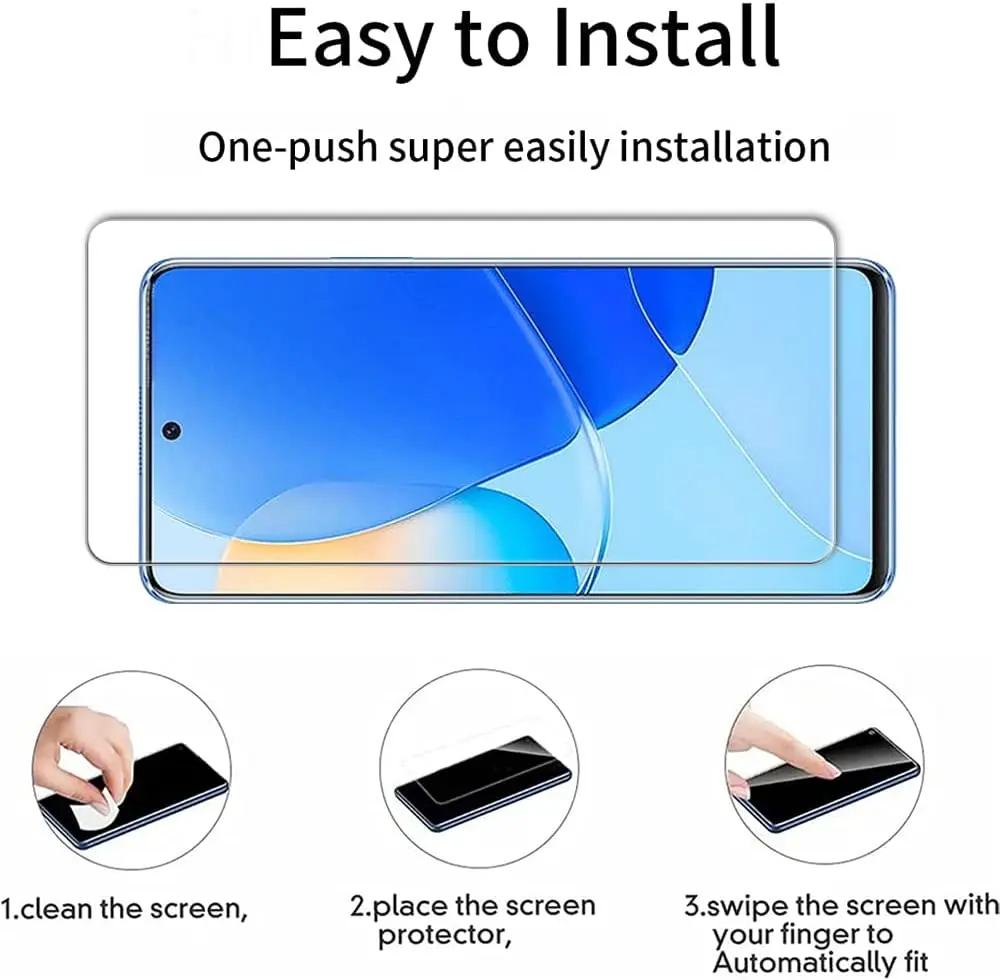 11D Protective Glass For Huawei Y6 Y7 Y9 Tempered Glass On Huawei  6 7 9 Pro 2019 Screen Protector Film