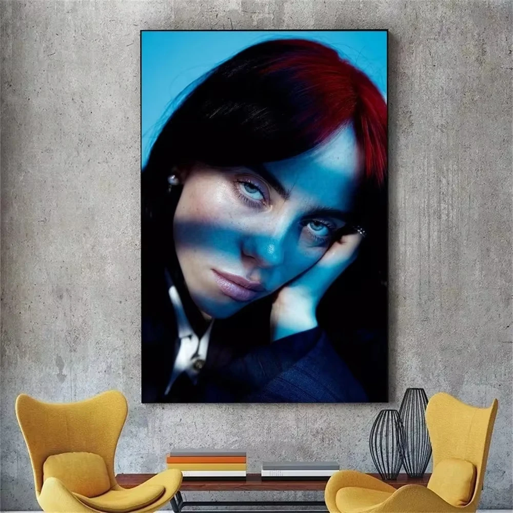 Affiche B-BillieS، مرحاض peinture sur، جدارية فنية، صورة، صالون، أريكة chambre à، ديكور à la maison