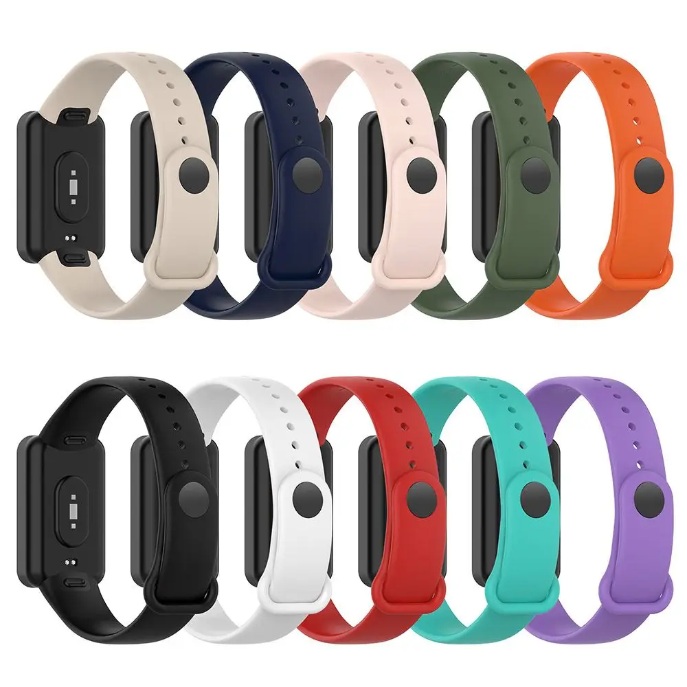 Soft Wrist Strap Wacthband Replacement Strap Bracelet Silicone For Redmi Smart Band Pro