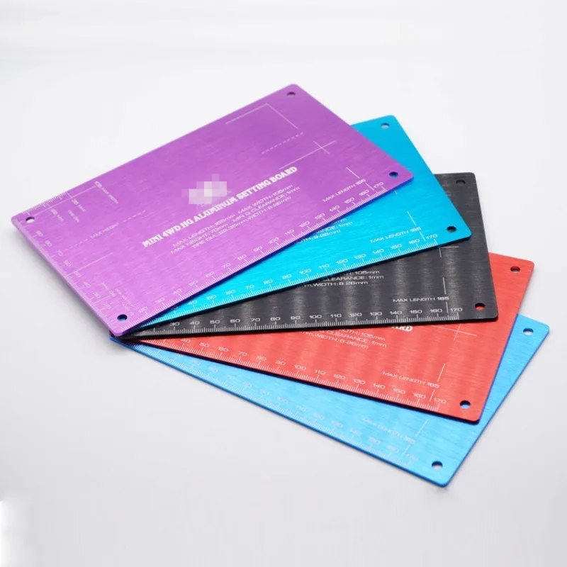 

Aluminum Setting Board 94823 Shunting Board Inspection Plate Tool for Tamiya Mini 4WD Racing Car Model