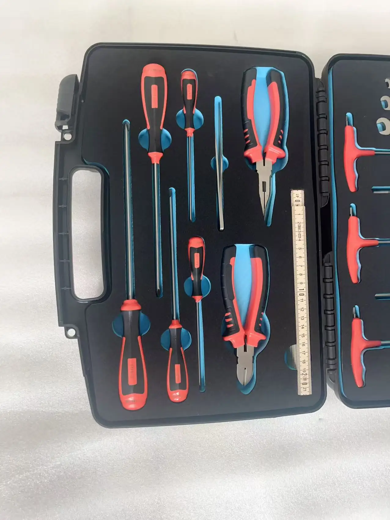 Non Magnetic Titanium Tools Set 18pcs Professional Torque Wrench Use Lightweight Efficient Hand Hard Case