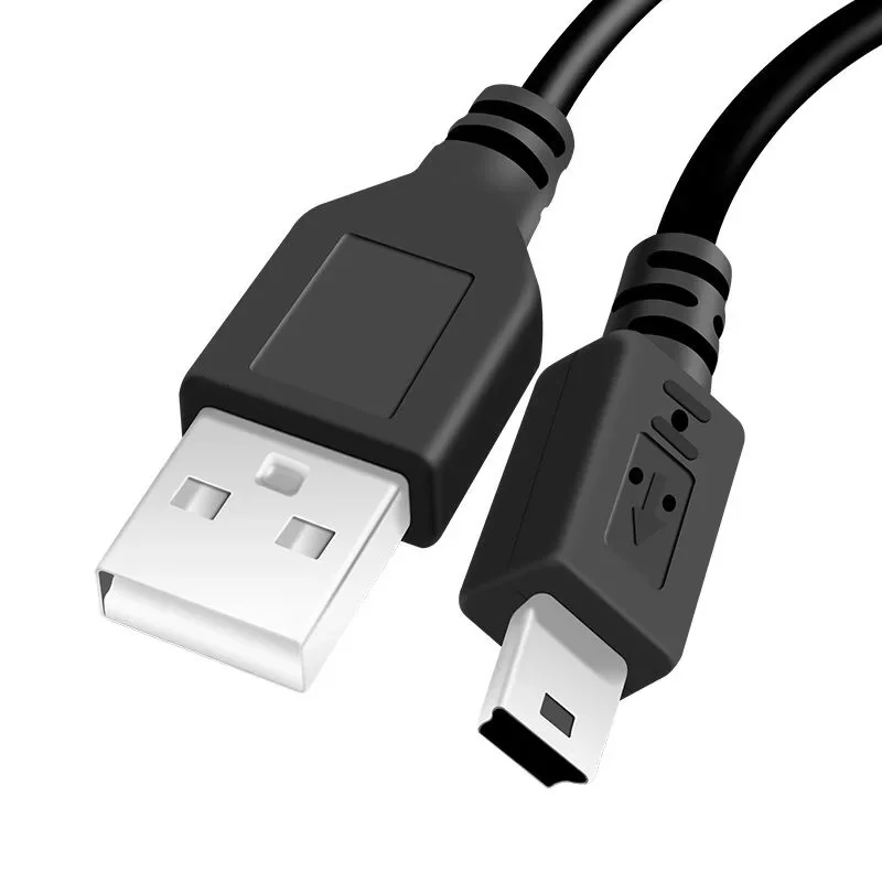 1-6Pcs Mini USB 2.0 Cable 5Pin Mini USB To USB Fast Data Charger Cables For MP3 MP4 Player Car DVR GPS Digital Camera Smart TV