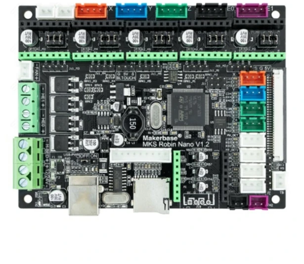 

Основная плата 3D-принтера MKS Robin nano v1.2, плата управления TFT35, сенсорный экран дисплея