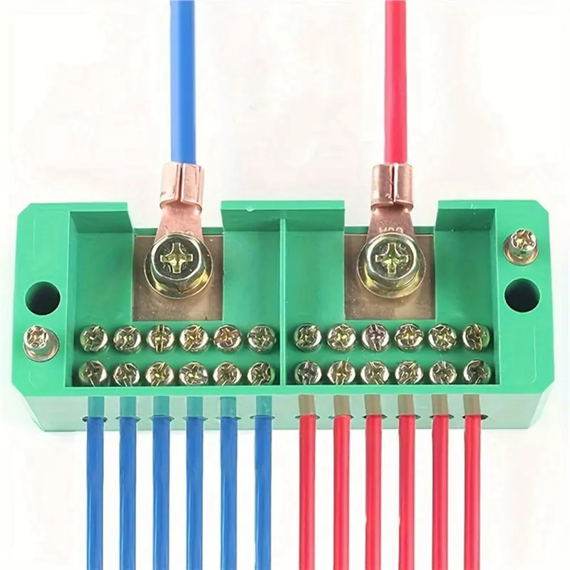 A93E-5X Fj6 Single-Phase Wire Junction Box 12 Export, Brass Terminal Block, For Home Distribution, Up To Support 200A, 220V