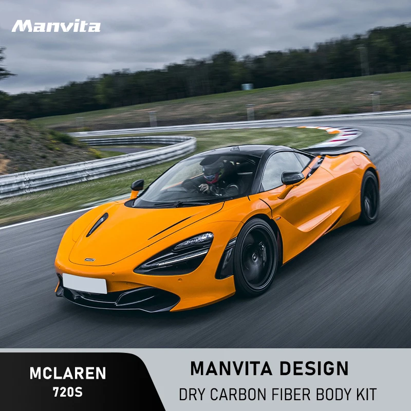 Manvita Dry Carbon Fiber Body Kit High Performance Full Dry Carbon For McLaren 720S OEM Style Aero kit