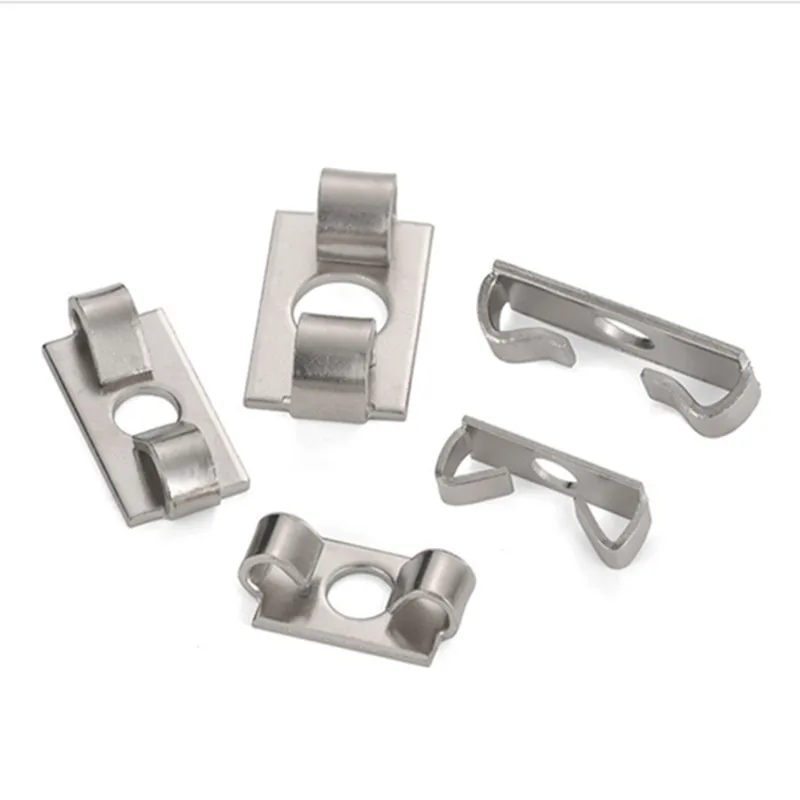 

50pcs 2020 3030 4040 4545 Series Spring Elastic Connector Aluminum Profile Accessories Built-in Fitting Fastener