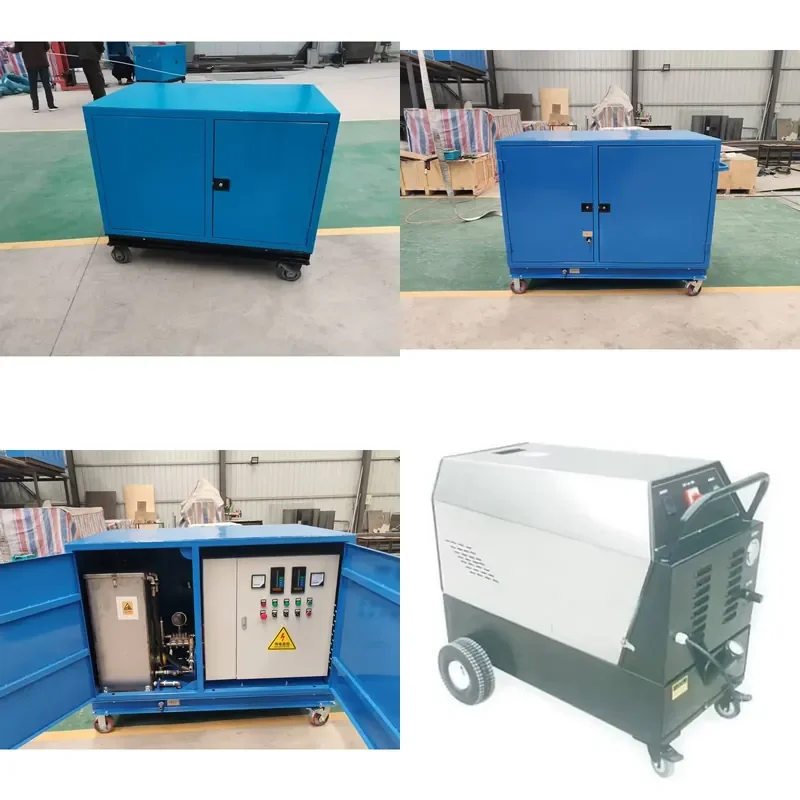 for New DL High Pressure Cleaner Hot and Cold Water Diesel Engine 200L Water Tank Industrial Cleaning Machine