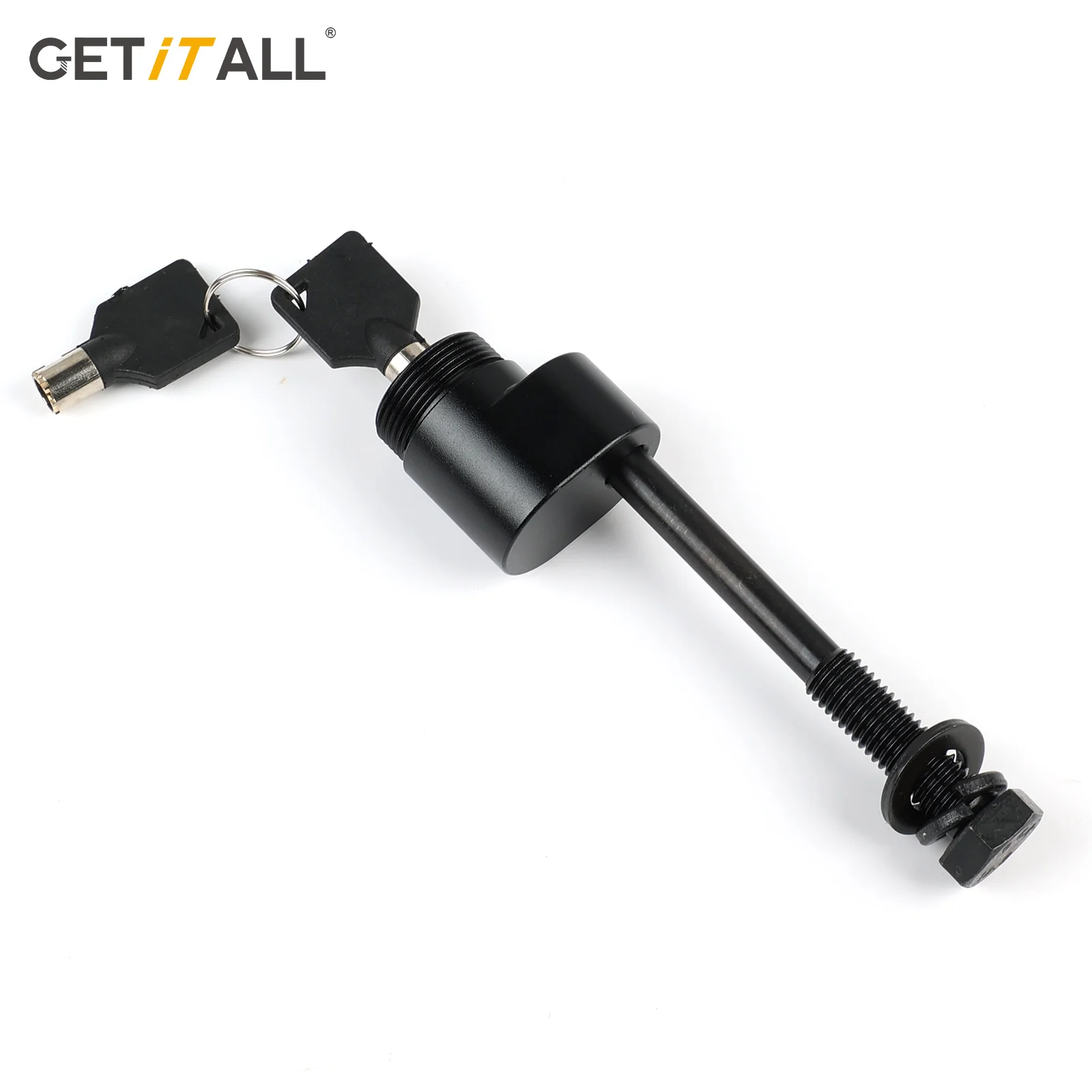 

GETITALL Thule Snug Tite Lock: Anti-Wobble Security with Dust Cover & Keys for Safe Bicycle Storage