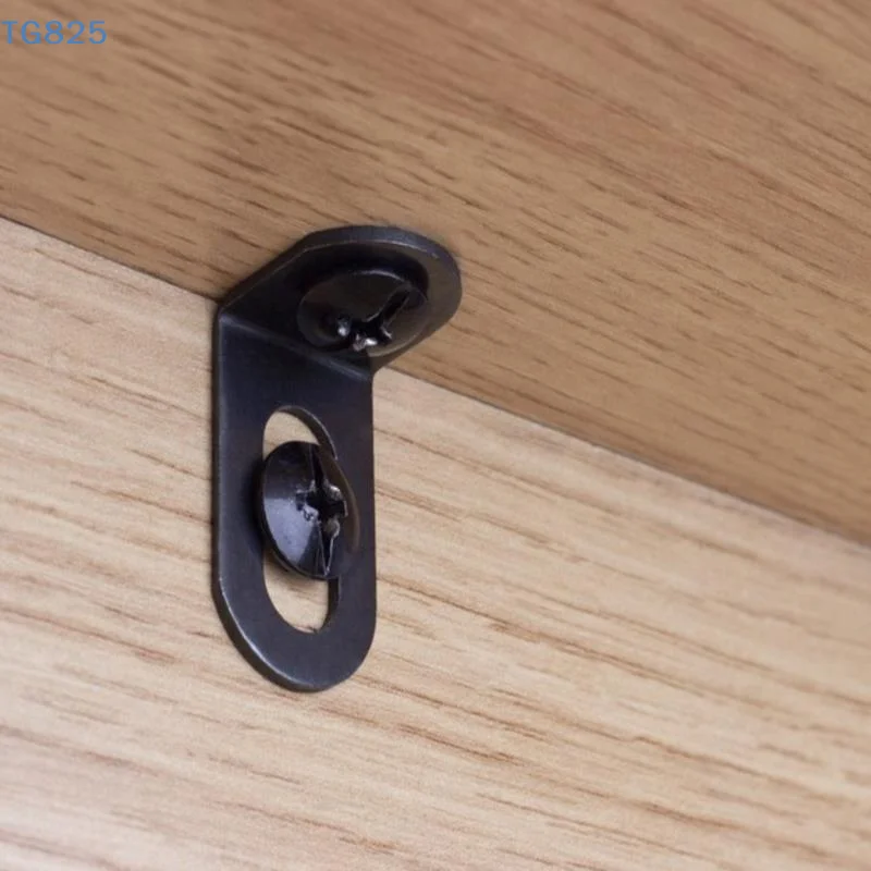 Corner Bracket Angle - 【AN】【AN】10 Stück Metall-Eckwinkelhalterungen, rechtwinklige L-förmige Halterungen,