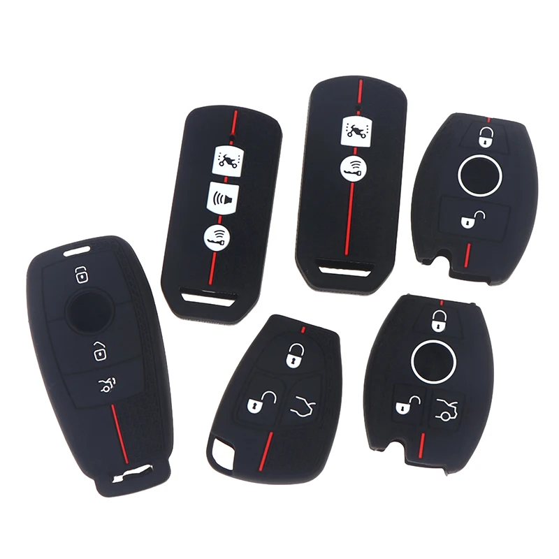 Silicone Key Protector Motorcycle Key Case Remote Keys Shell Cover For SH 125 PCX 150 350 Key Fob Cover