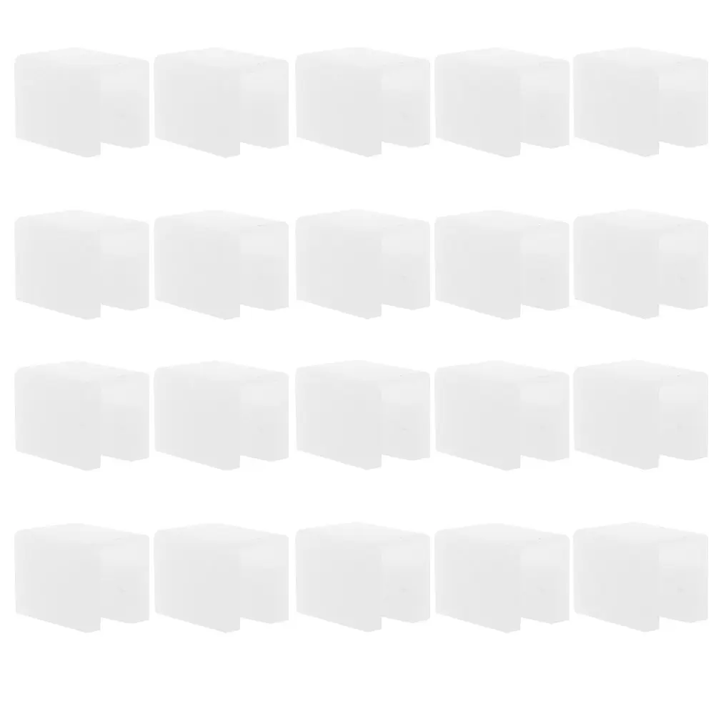 20Pcs Child Safety Corner Guards Transparent Silicone Baby Proofing Table Edge Protectors Soft Furniture Corner Covers Cabinet