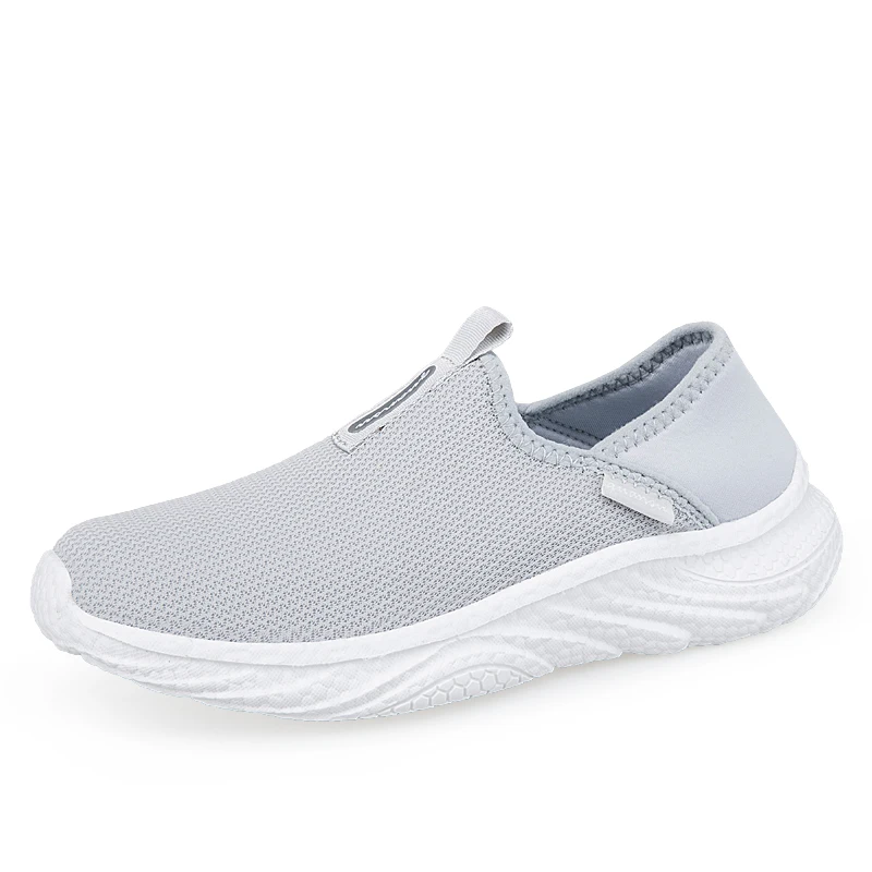 Men Tennis Shoes 2024 Breathable Top Mesh Male Sport Shoes Slip-on Boys Fashion Footwear Sneakers Outdoor Flats Tenis Hombre