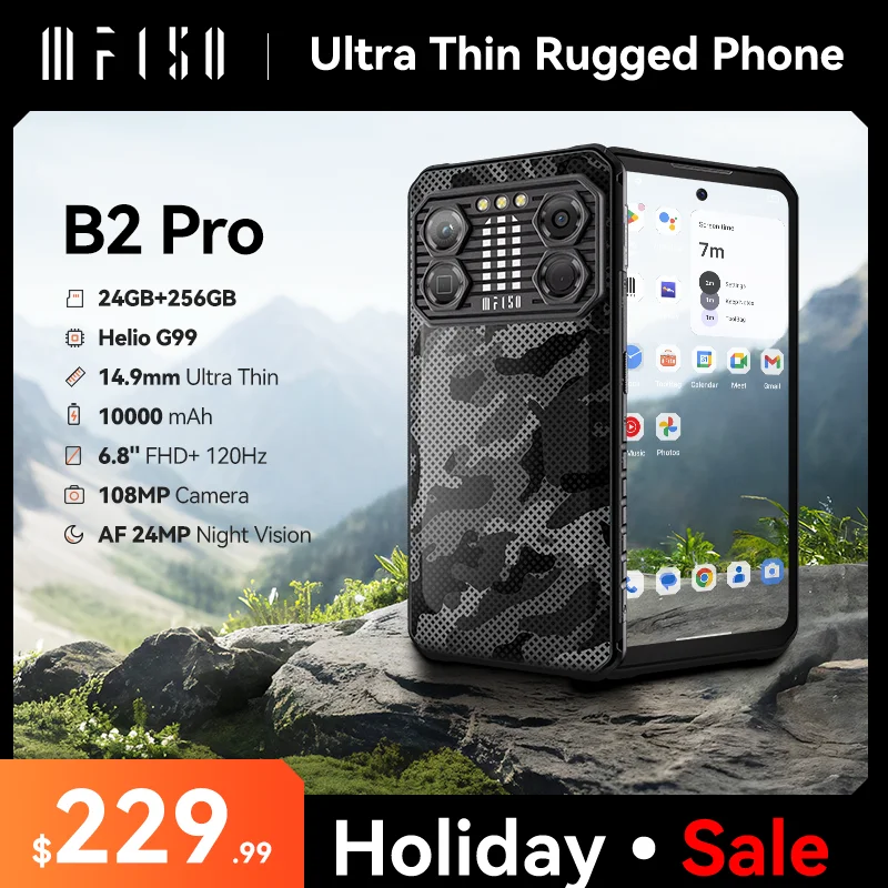 [World Premiere]IIIF150 B2 Pro Rugged MobilePhone G99 120Hz 6.8'' Screen 12GB+12GB 256GB 108MP Camera Ultra-Thin Rugged 10000mAh