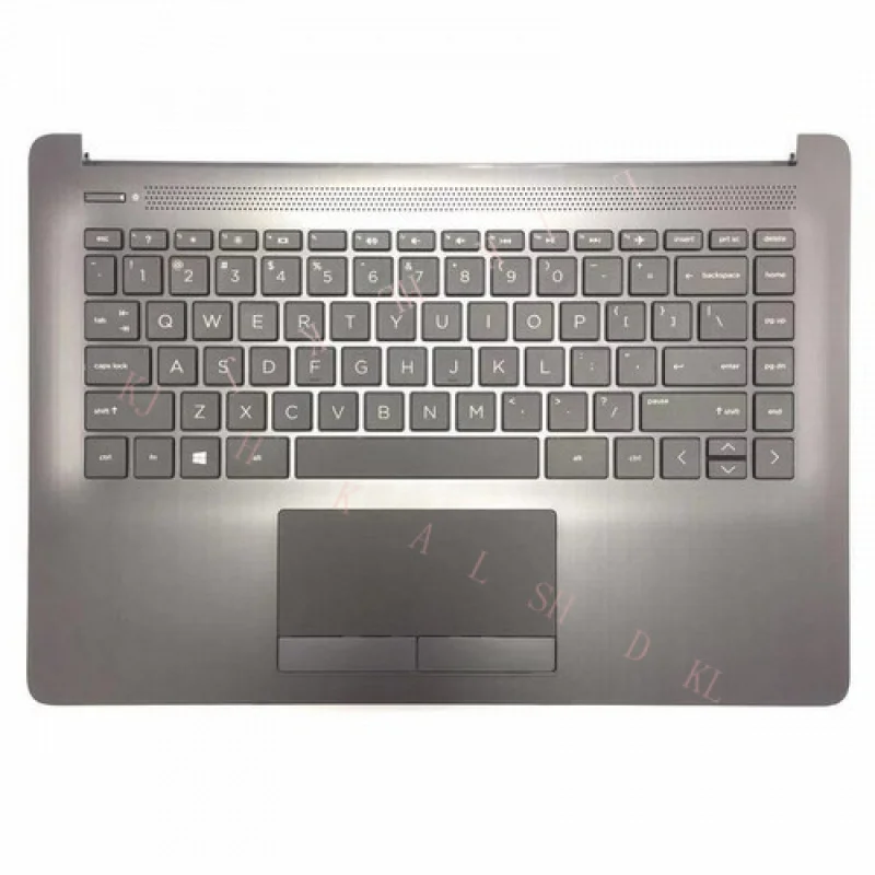 

N НОВИНКА для HP 14-CK 14-CM верхний корпус PALMREST сенсорная панель клавиатура L23241-001 серый