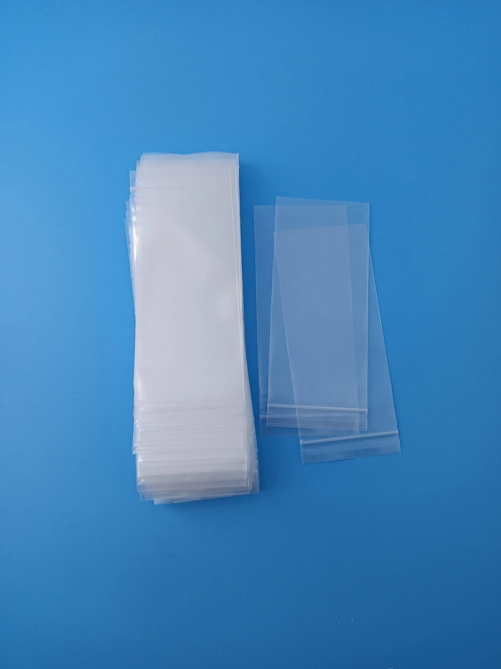 4cm width Transparent plastic bag thickness  0.16mm, long strip self sealing plastic bag, product packaging bag ziplock poly bag