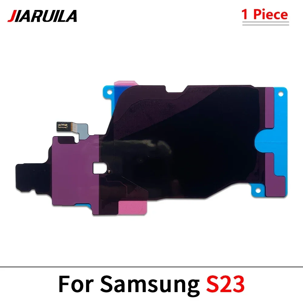 NEW For Samsung S23 S22 S21 S20 Fe Plus Ultra Wireless Charging Induction Coil NFC Module Flex Cable Repair Parts