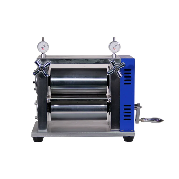 

Hot Selling Manual Vertical Coin Cell CR20XX Rolling Calendaring Press Machine