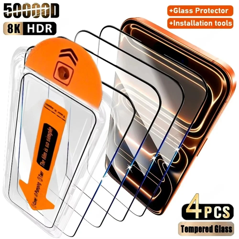 

1-4PCS 8K Dust Free Easy Install Screen Protector For Xiaomi 14T 15T Pro 13T 12T 11T 10T 11 Lite 5G Ne 14 13 12 Tempered Glass