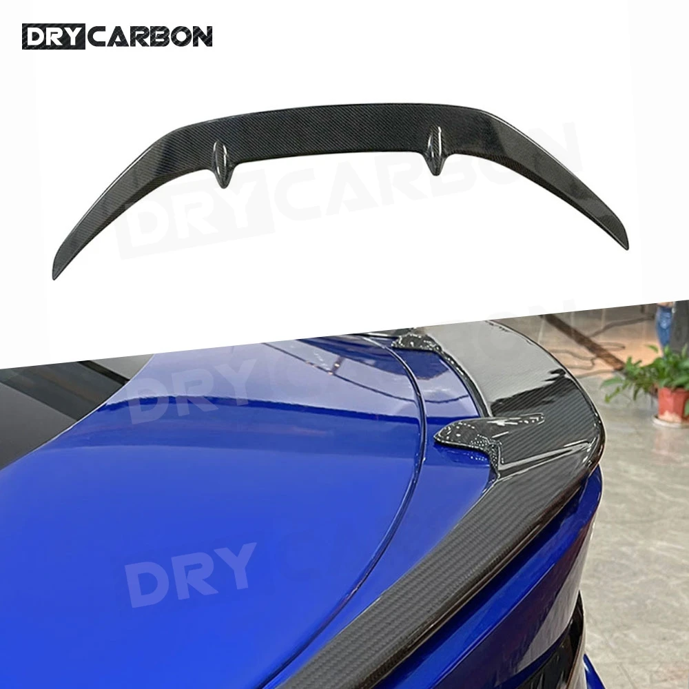 

Carbon Fiber Car Rear Spoiler Body Kits Accessories S Style for Toyota Subaru GR86 BRZ 2022 FRP Rear Boot Spoiler Trunk Wing