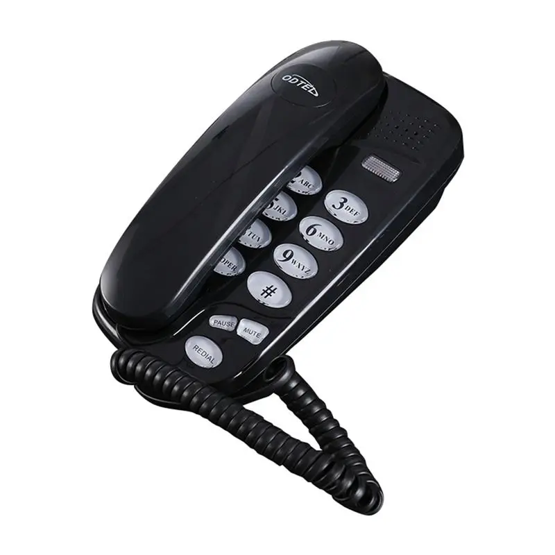 2025 Trend KXT-580 Big Button Corded Phone Wall-Mounted Telephones Machine Support Wall Mount Or Desk Phone