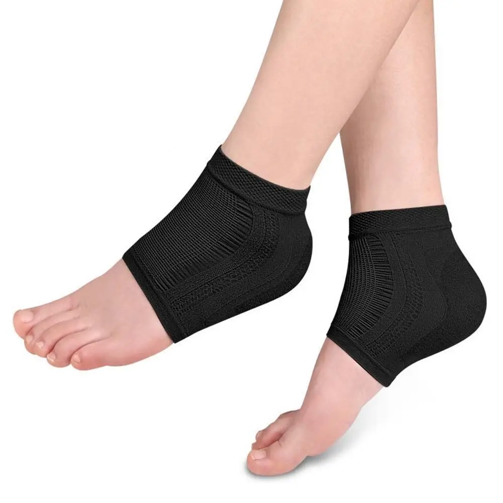 

Skin Repair Female Socks Foot Skin Feet Care Heel Sleeve Pads Gel Heel Protector Silicone Heel Pads Half-yard Socks