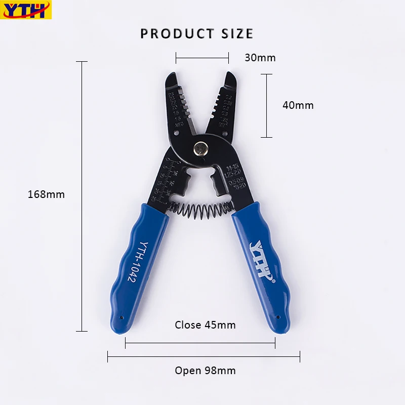 4 in 1 0.2-5.5mm² Cable Wire Stripping Cutting Crimpping Separate Pliers  Multifunction Electrical Hand Tools for Electrician