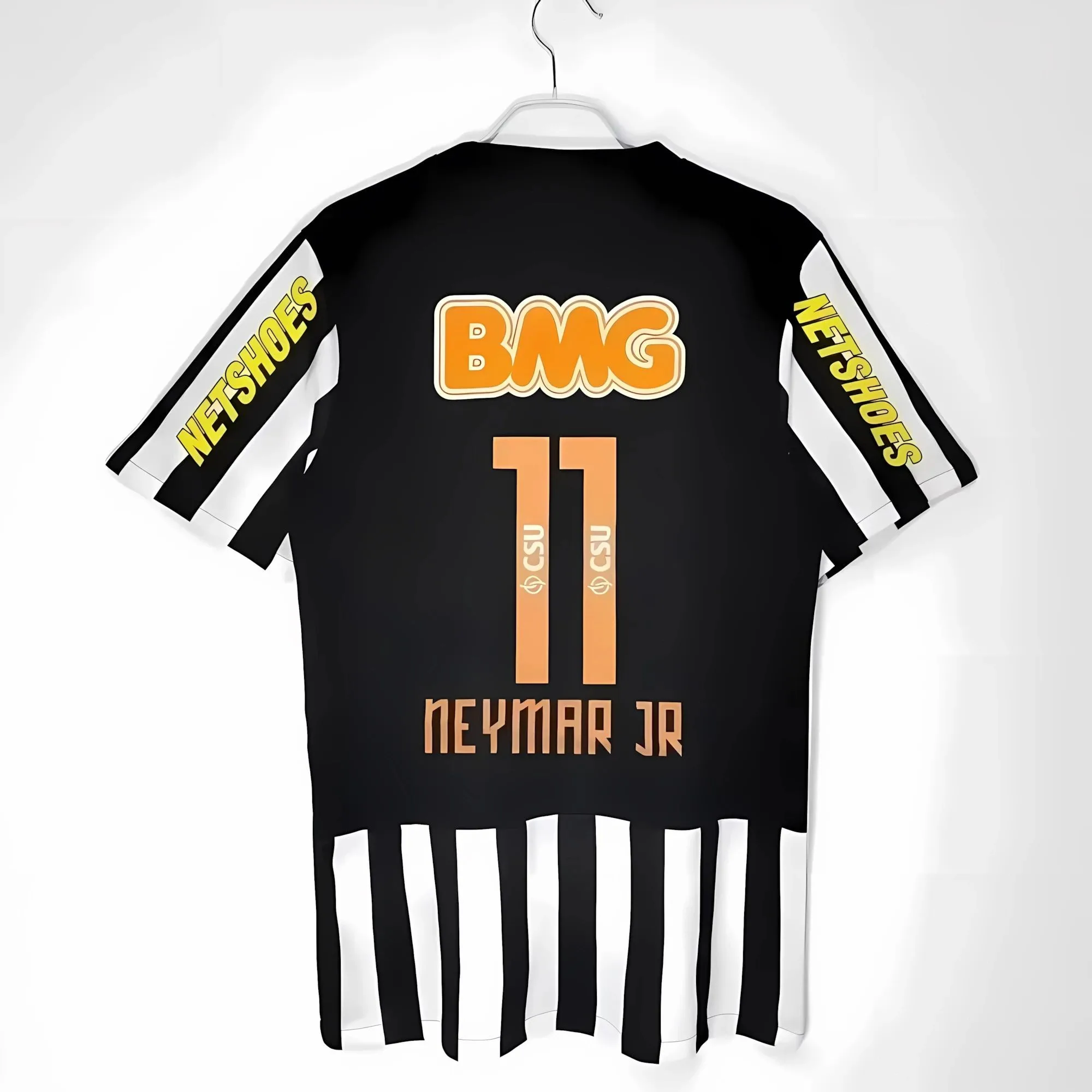 2025 Summer New Men's T-shirt and jersey No 11 Fan short-sleeved retro football jersey Breathable men's T-shirt image 3