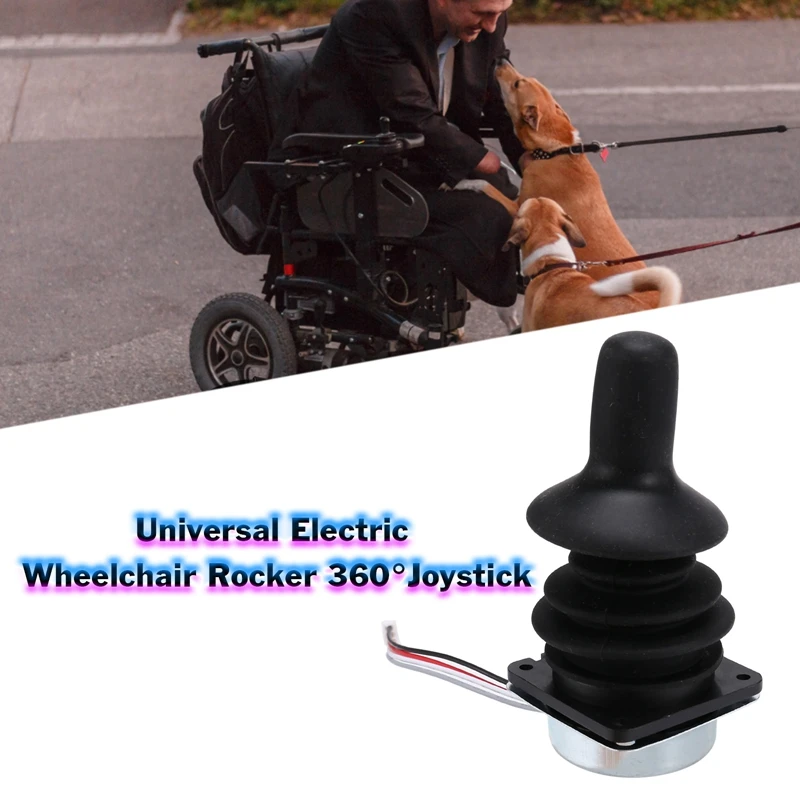 

Universal Electric Wheelchair Rocker Joystick 360Degree Rotation Intelligent Joystick