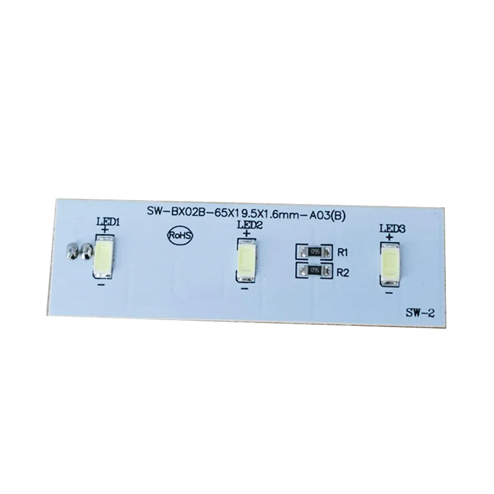 1Pcs/2Pcs Refrigerator LED Light For Electrolux Freezer Parts SW-BX02B / 49031078 Replacement LED Strip Bar DC 12V